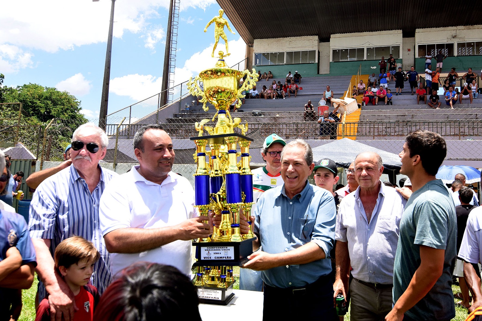 Odair Silva acompanha final do Campeonato Varzeano Série A