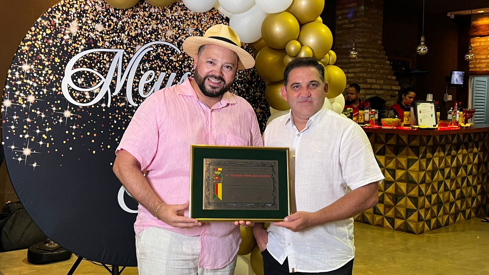 Itamar recebe título de Cidadão Benemérito da Estância Turística de Barretos durante comemoração dos seus 40 anos