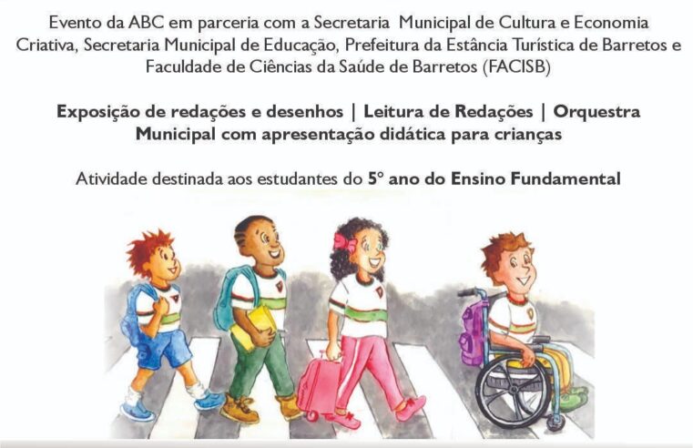 Estudantes do 5° ano da Rede Municipal de Ensino participam de concurso de redação da Academia Barretense de Cultura