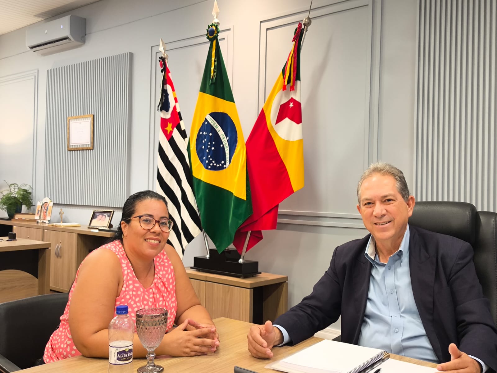 Vereadora Danúbia reúne com o prefeito Odair Silva