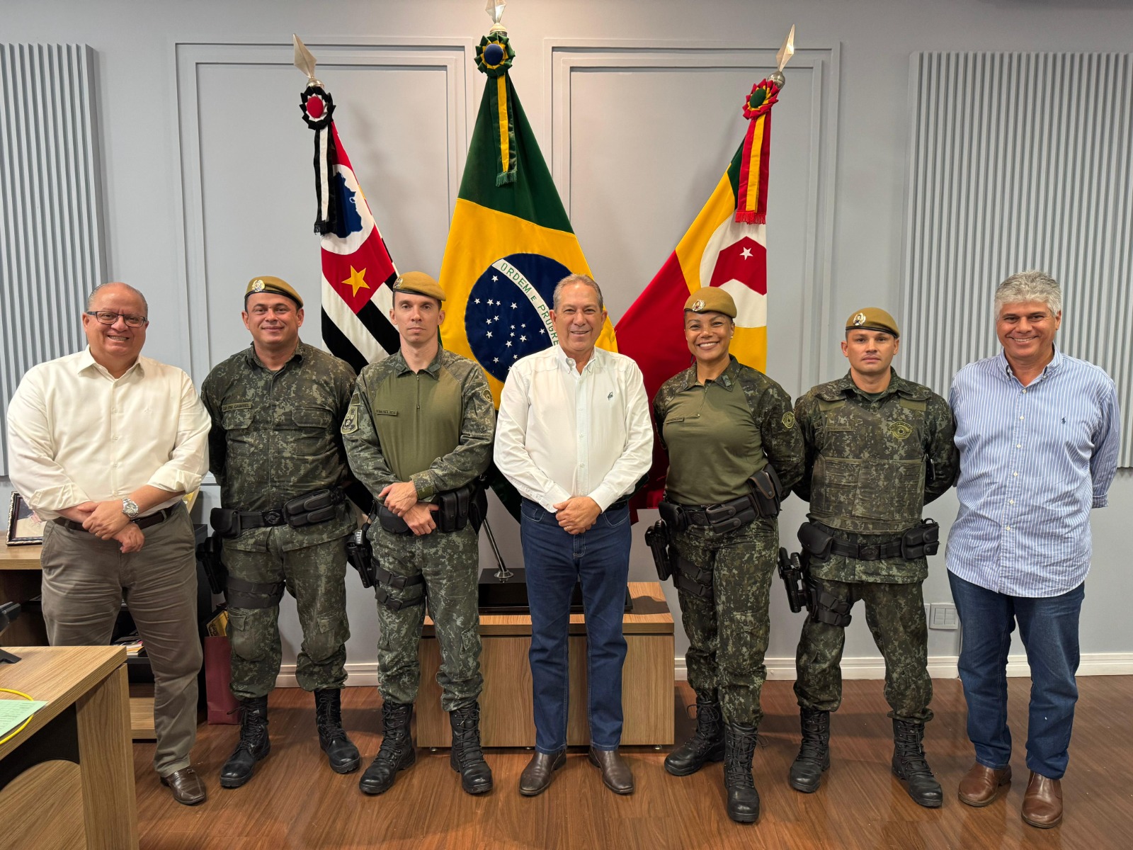 Polícia Ambiental realiza visita para estudar viabilidade de instalação de pelotão no Recinto Paulo de Lima Correa