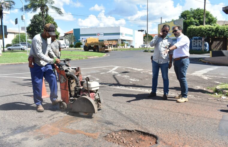Prefeitura de Barretos inicia Operação Tapa-buracos