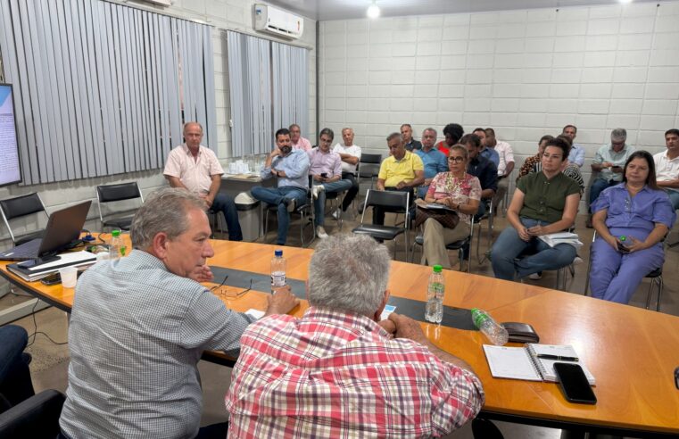 Reunião com prefeito, vice e secretários alinha Mutirão de Limpeza
