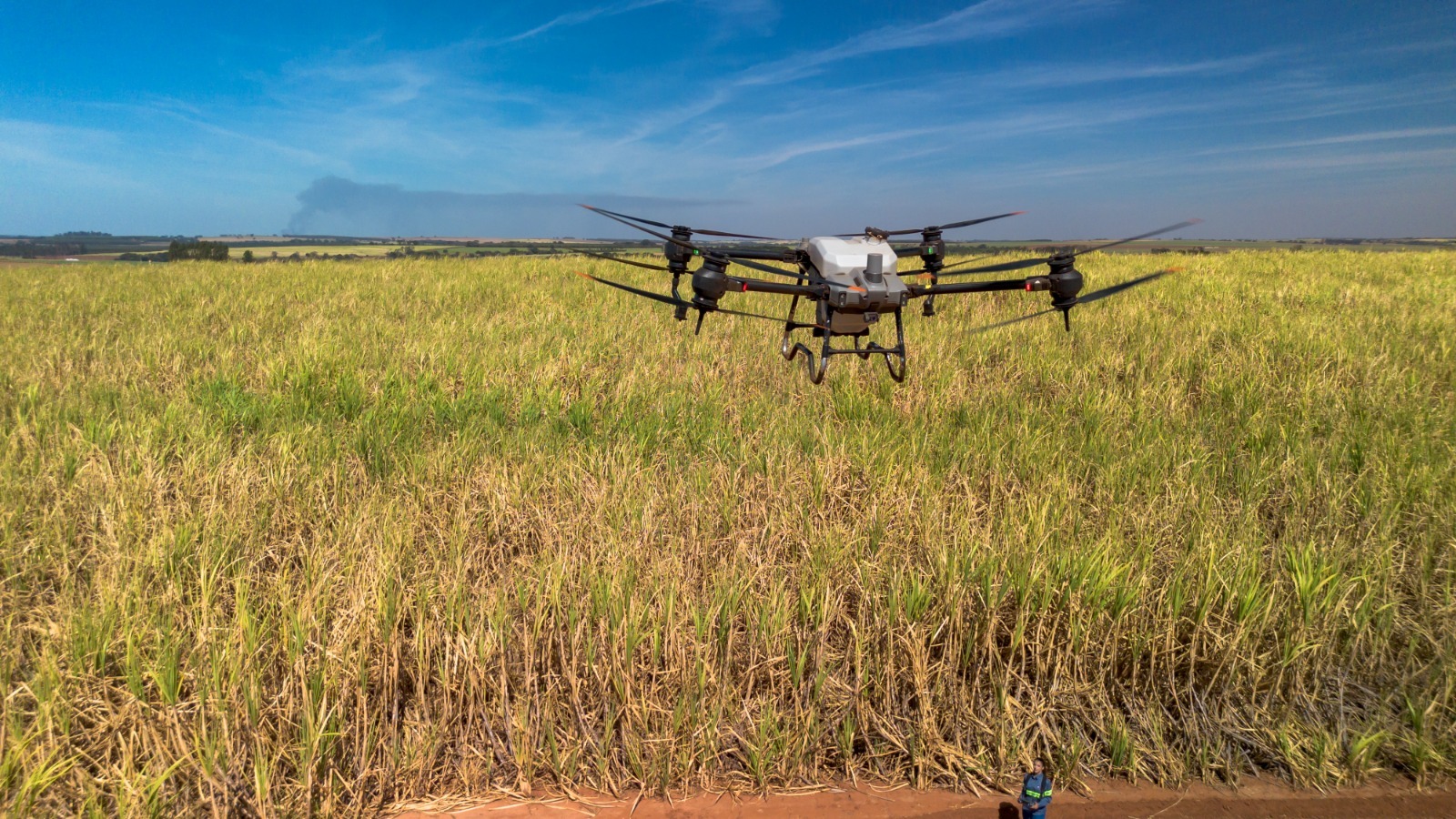 Tereos já adota uso de drones para liberação de agentes biológicos em 100% de suas operações