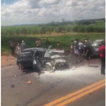 Polícia Rodoviária registra acidente com três  mortos e dois feridos