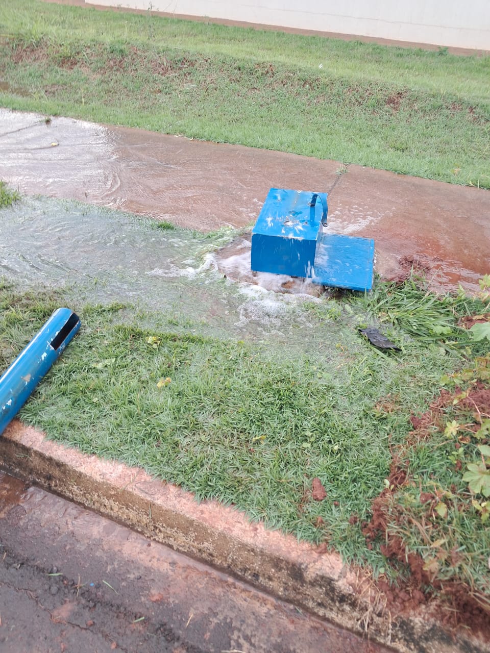 Tentativa de furto de cavalete afeta abastecimento no Vida Nova 4