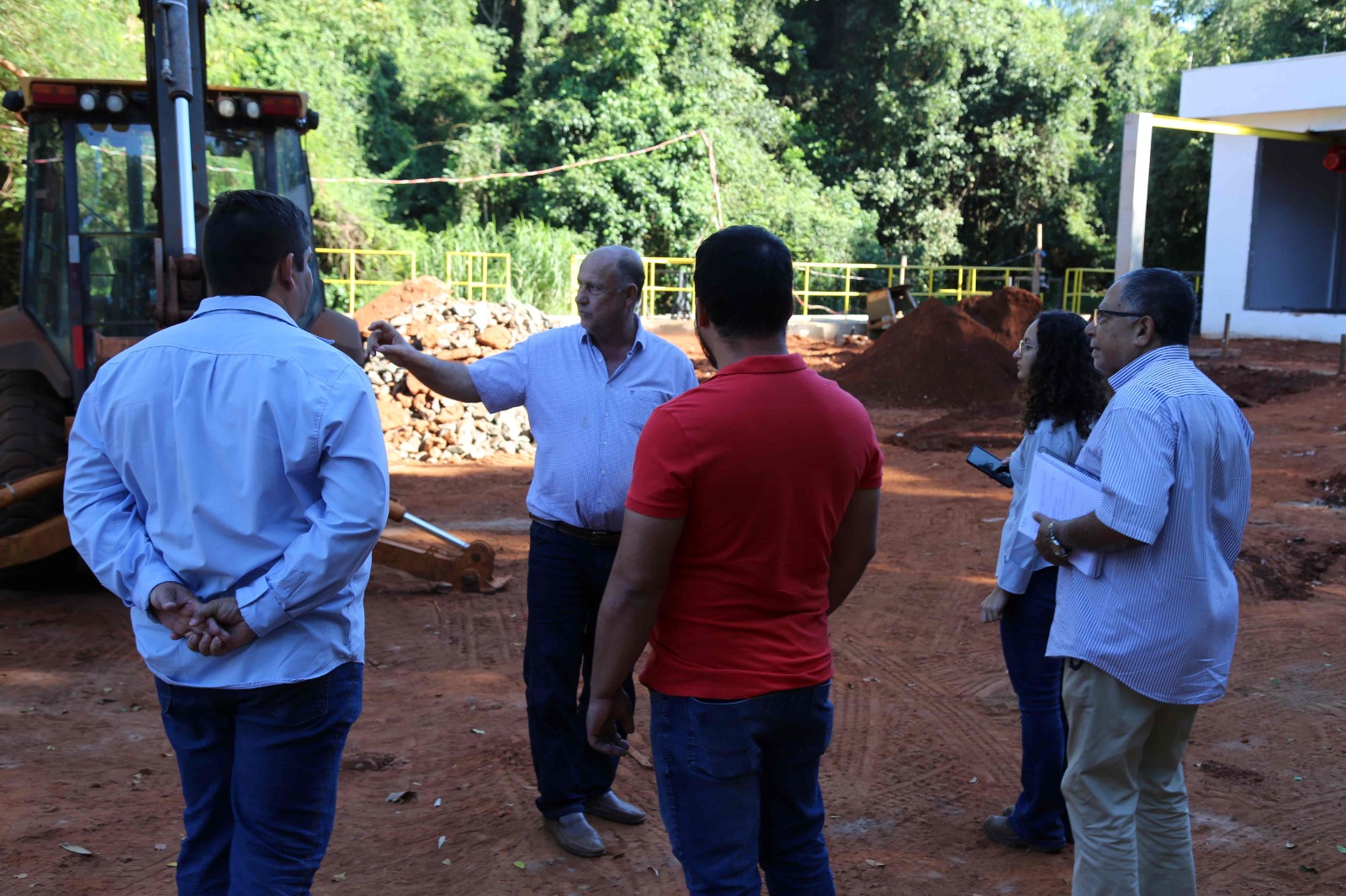 Superintendente do SAAE Barretos vistoria unidades da autarquia
