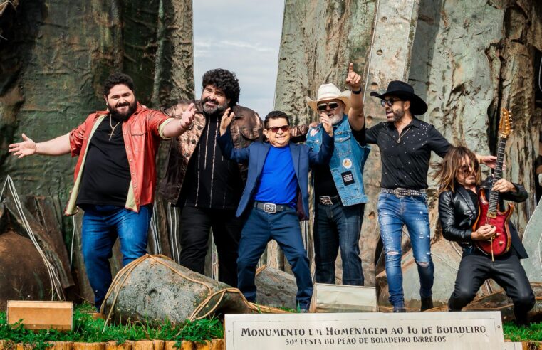 Sertanejos gravam clipe de música tema dos 70 anos da Festa do Peão de Barretos