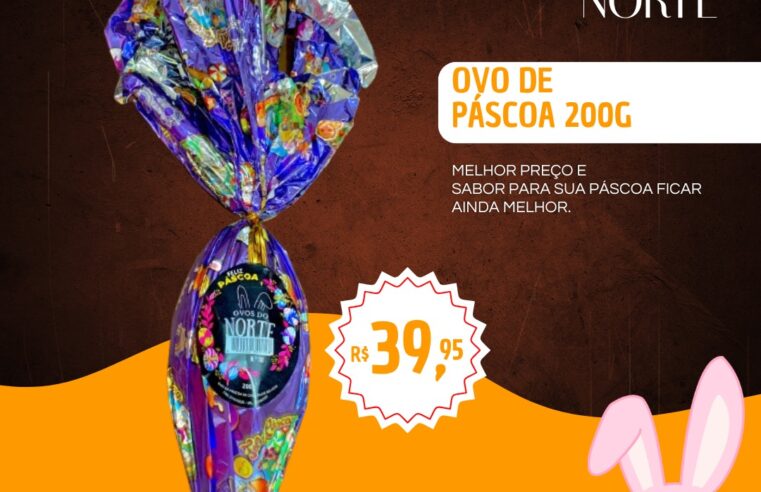 Bazar e Papelaria Ramos tem opções de Ovos de Páscoa