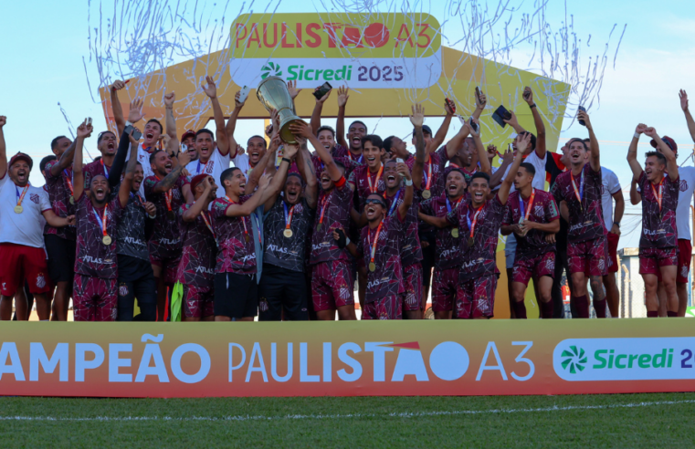 Sertãozinho empata e conquista título da Série A3