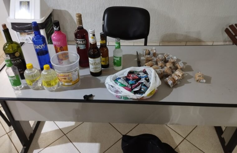 PM prende autores de furto em churrascaria