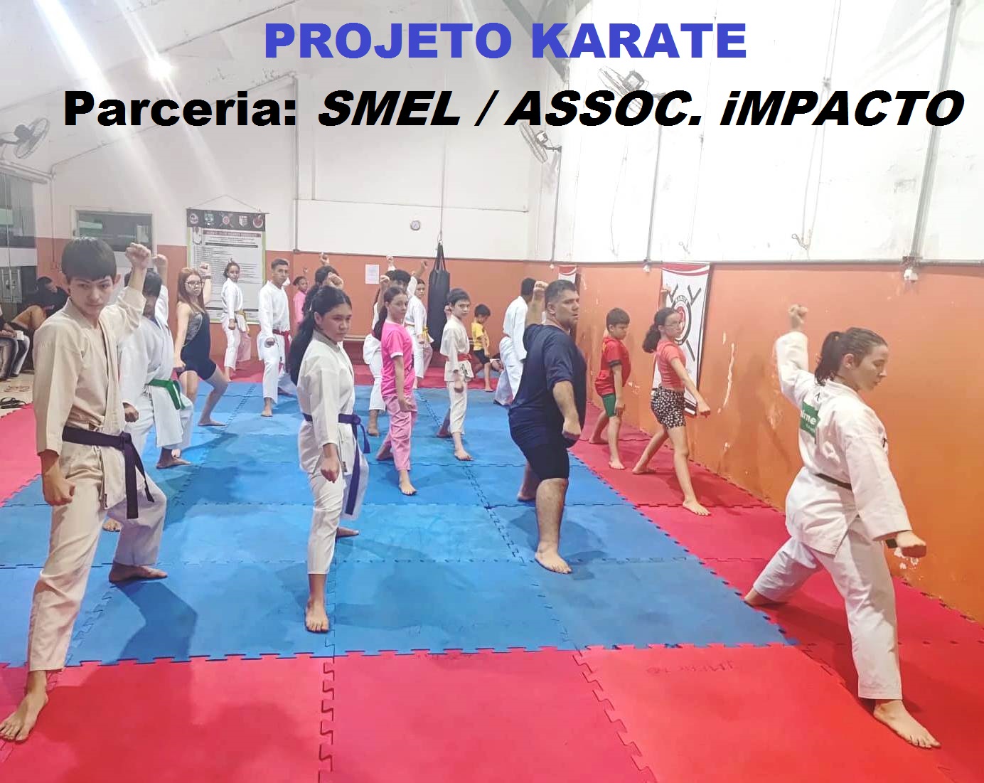 Projeto formas karatecas há vários anos em Barretos
