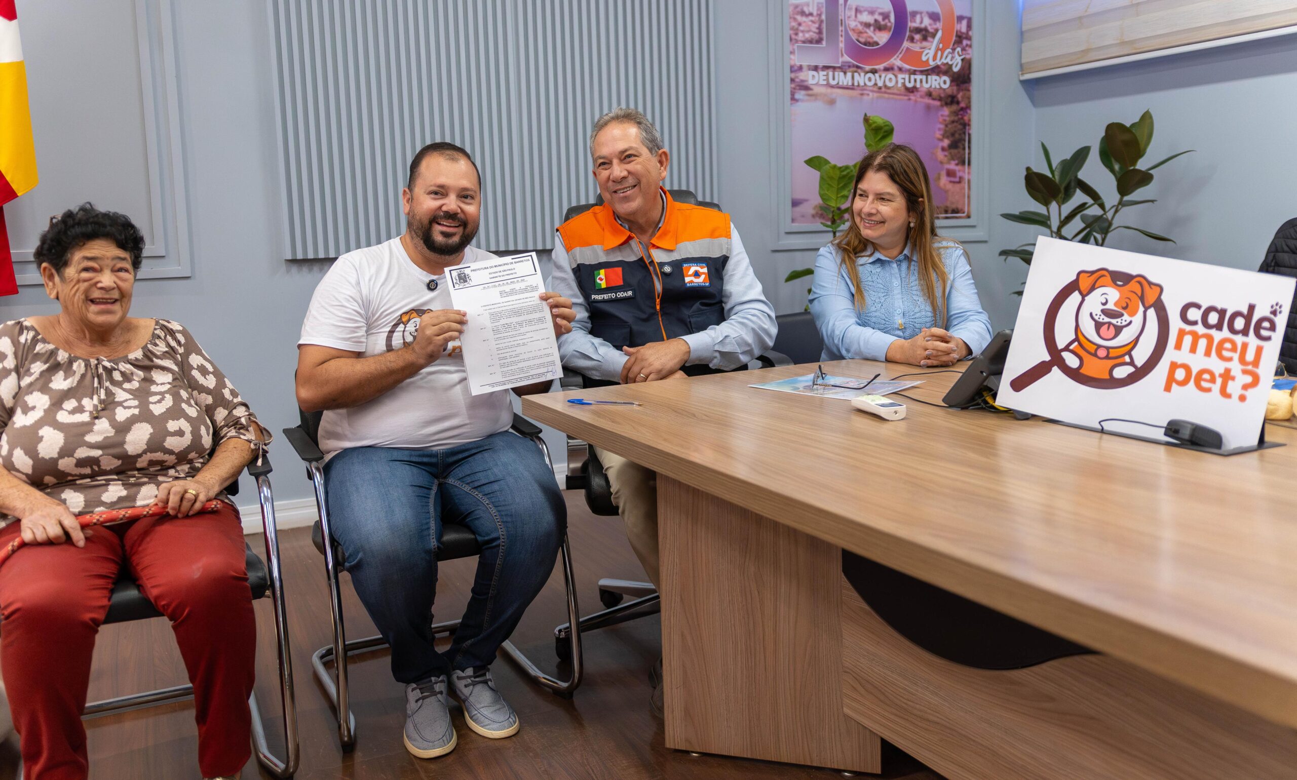 Prefeito sanciona projeto “Cadê Meu Pet?”, de autoria do vereador Itamar Alves
