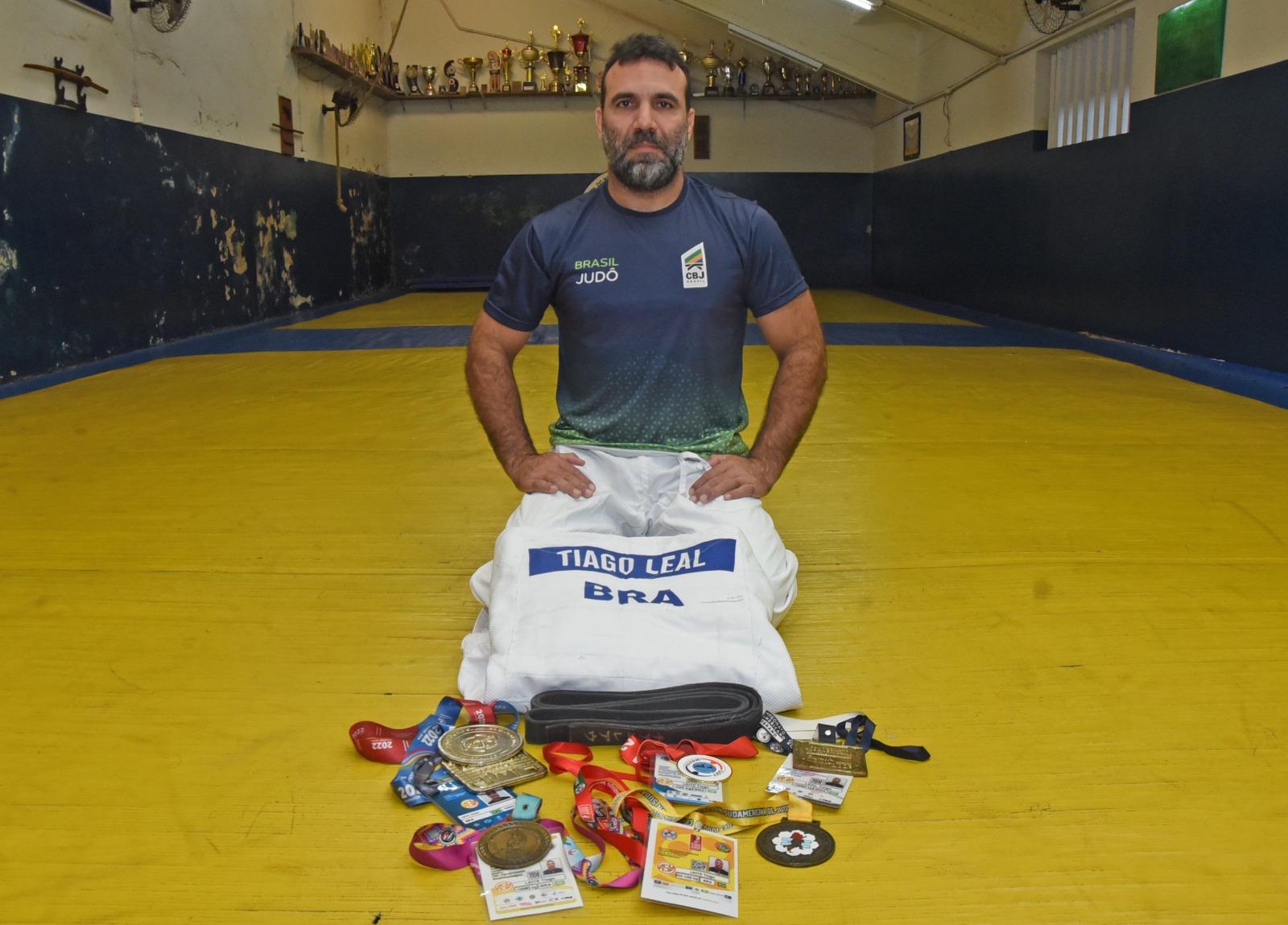 Judoca barretense Tiago Leal disputa Campeonato Sul-Americano de Kata e Veteranos