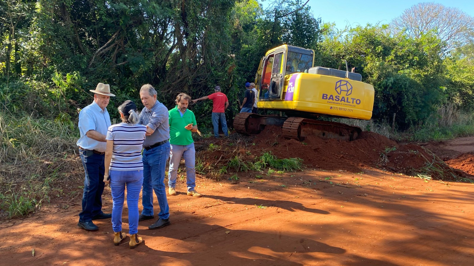 Prefeitura de Barretos realiza manutenção nas estradas rurais da Lagoinha