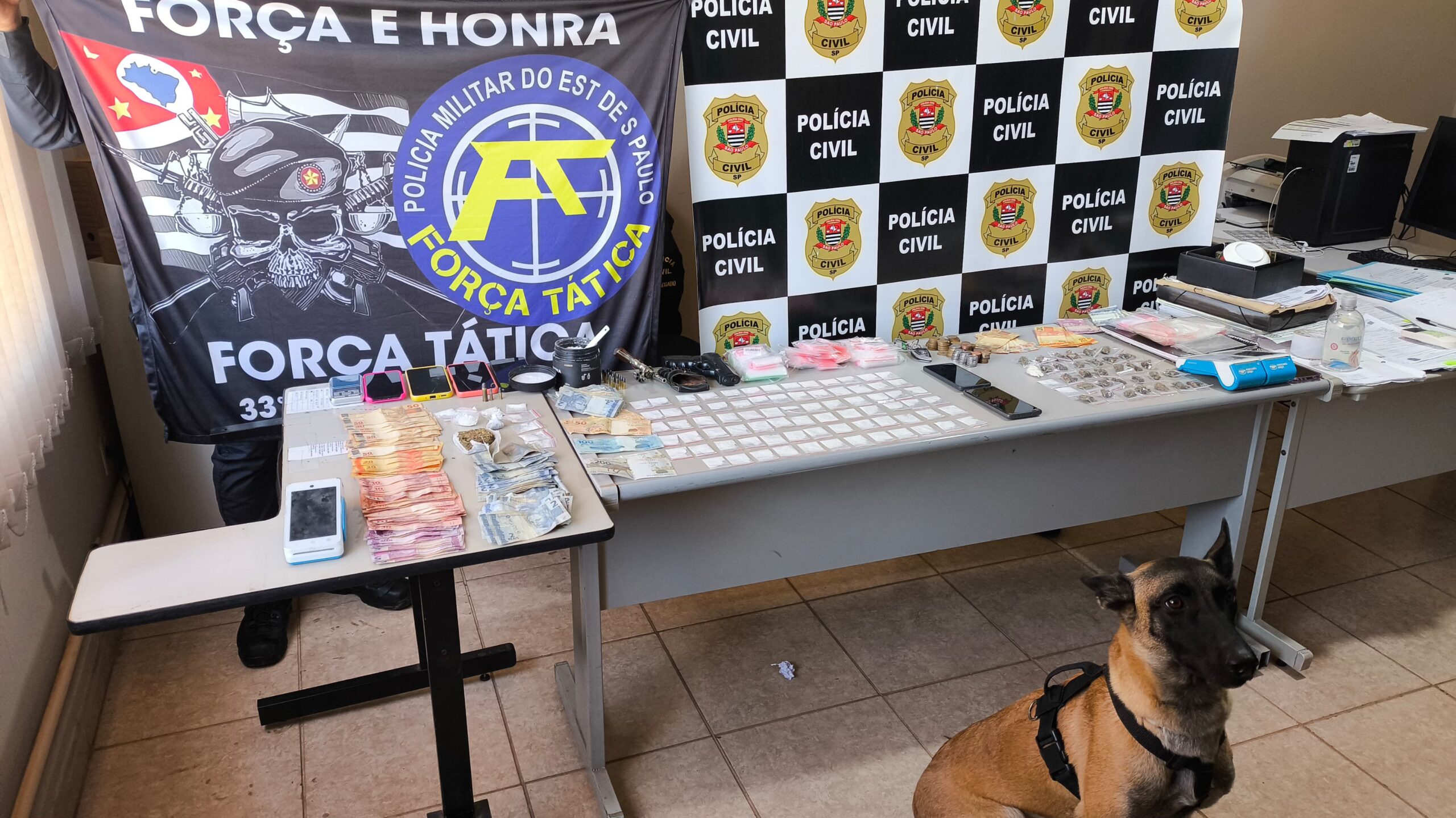 Polícia Civil de Olímpia faz apreensões durante Operação Cerco Total