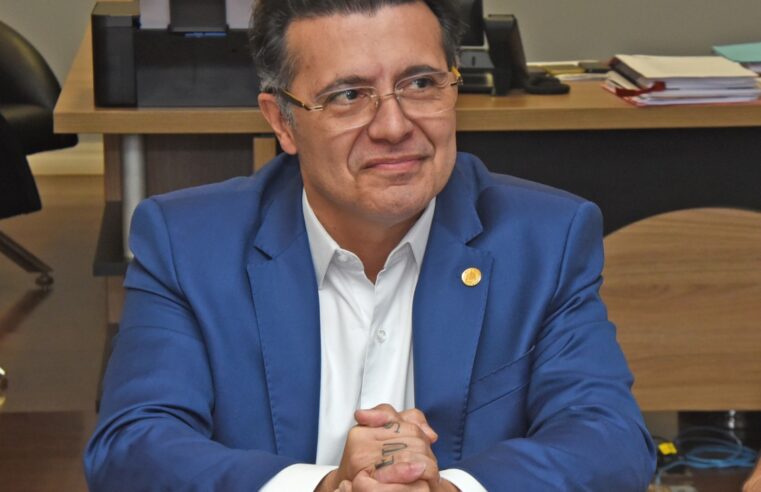 Prefeito Odair Silva e deputado estadual Marcelo Aguiar anunciam R$ 4 milhões para asfalto no Distrito Industrial II