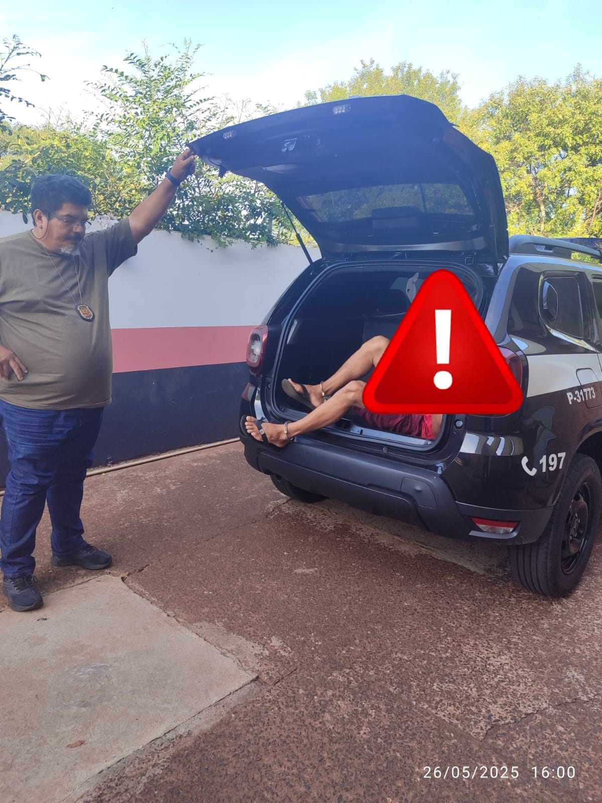 Homem que esfaqueou ex-companheira em posto de Gasolina é preso pela DDM