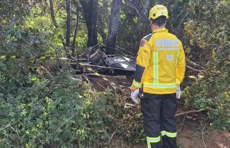 Balão em chamas cai em SC; acidente  deixa oito mortos e treze feridos