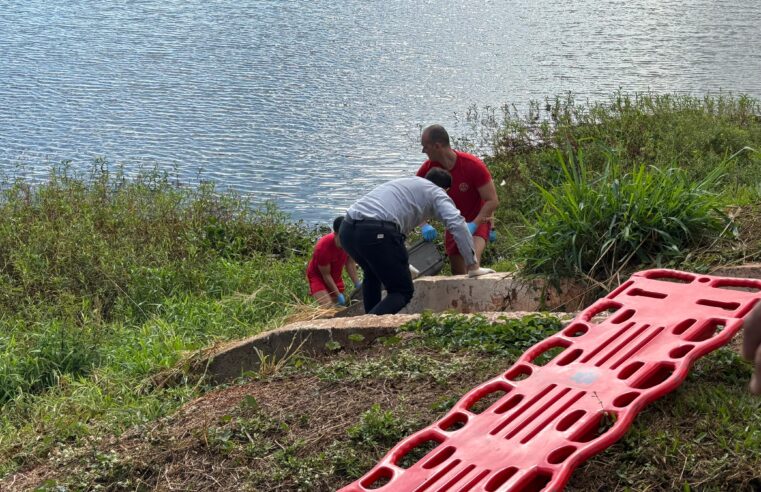 Corpo é encontrado no lago artificial da Orla Municipal de Colômbia