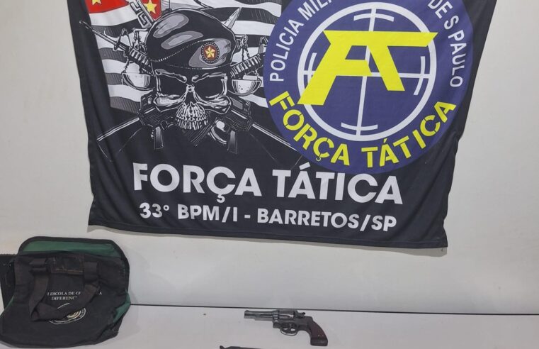Acusado é autuado por posse ilegal de arma de fogo