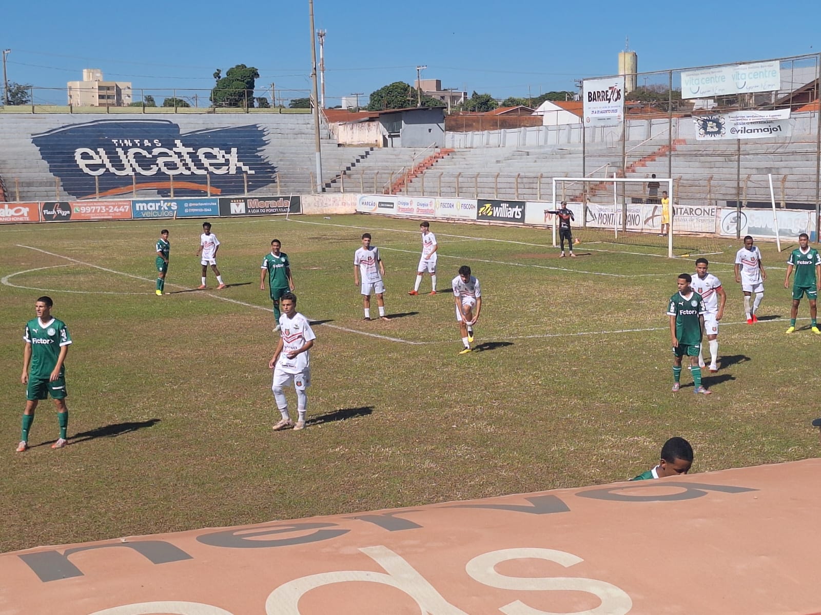 Barretos empata com Palmeiras no estádio Fortaleza