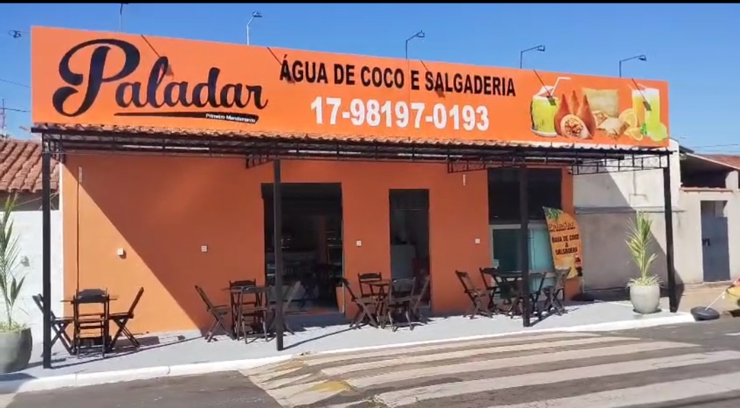 Inaugurada Paladar Salgaderia e Água de Coco