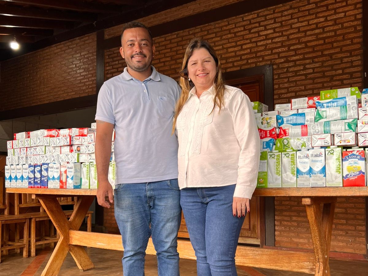 Fundo Social de Solidariedade recebe doação de dois mil litros de leite arrecadados na 5ª edição do Barretos Moto Fest