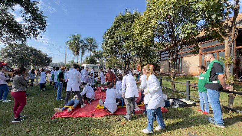 Parque do Peão recebeu Simulado de Emergência na última quarta-feira (11)