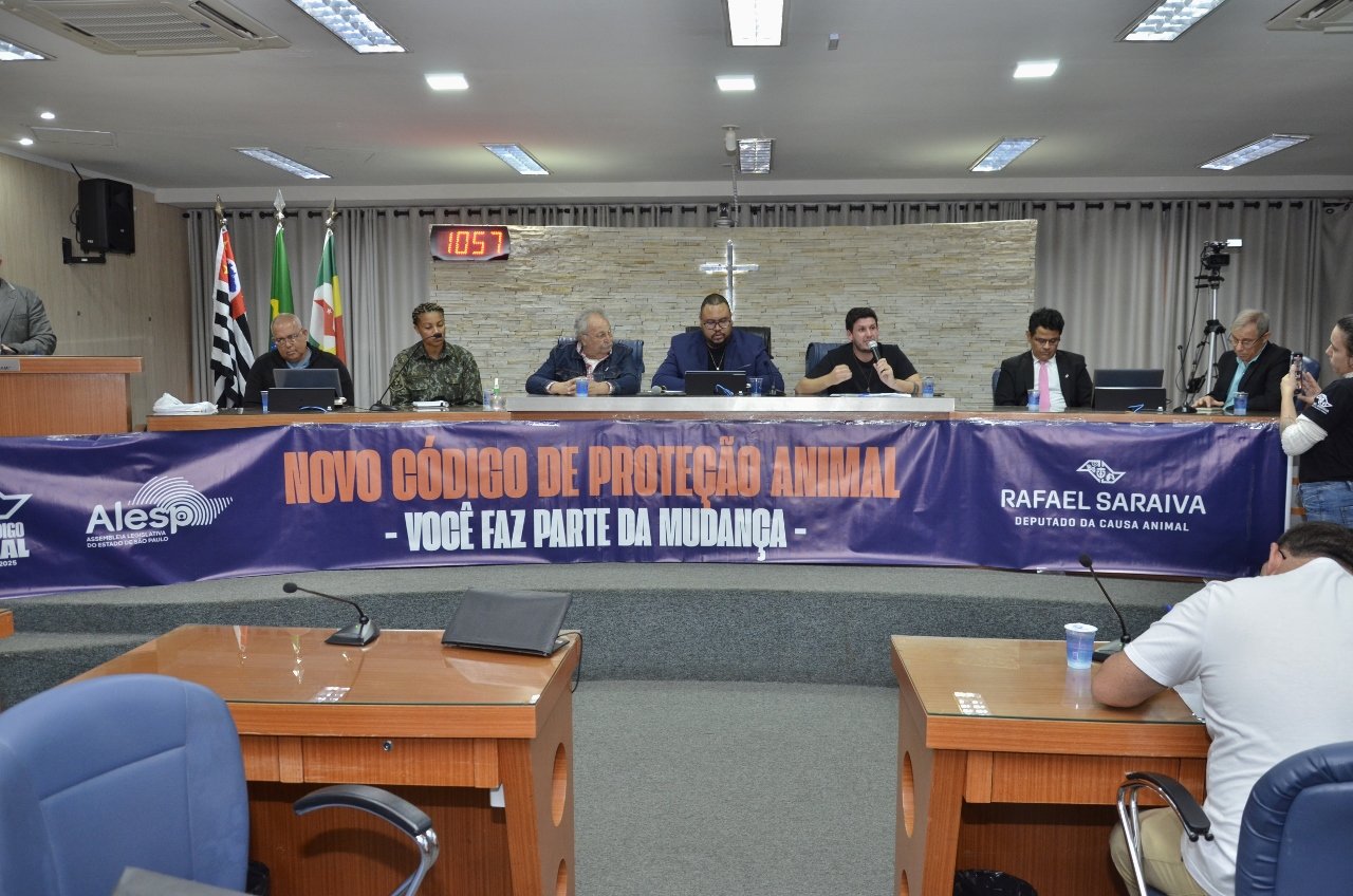 Audiência Pública na Câmara de Barretos discutiu o novo Código Estadual de Proteção Animal