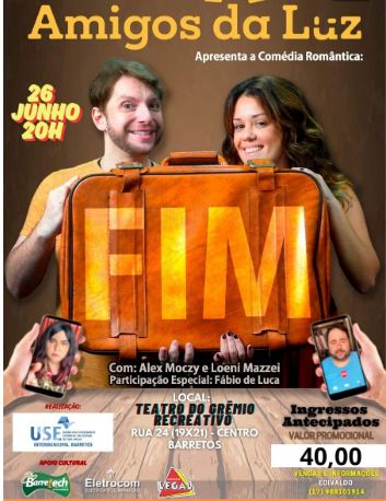 USE apresenta Comédia Romântica nesta quinta no teatro do Grêmio