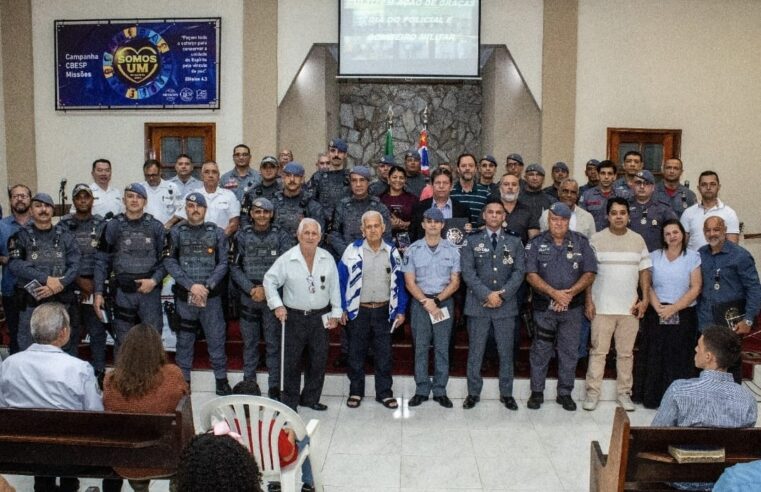 Igreja realiza culto em Ação de Graças pelo Dia do Policial e Bombeiro Militar