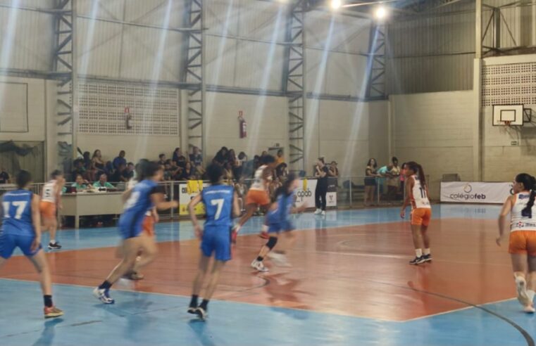 Sub-14: Basquete feminino ganha diferença de 94 pontos