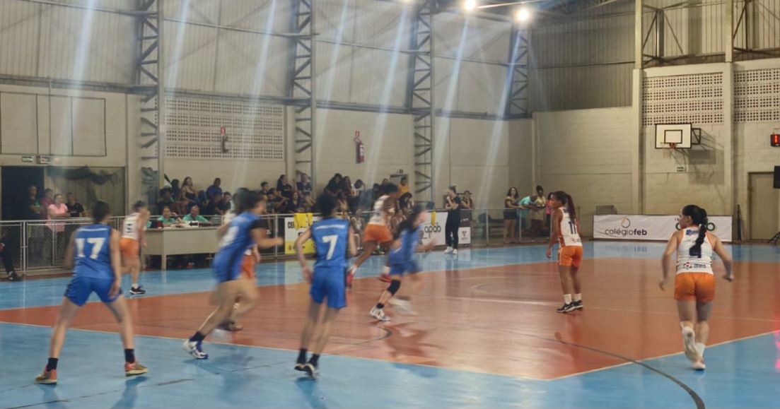 Sub-14: Basquete feminino ganha diferença de 94 pontos