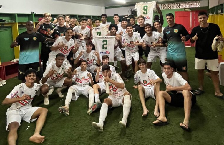 Tourinho vence o Pinda no Sub-17 e empata pelo Sub-15