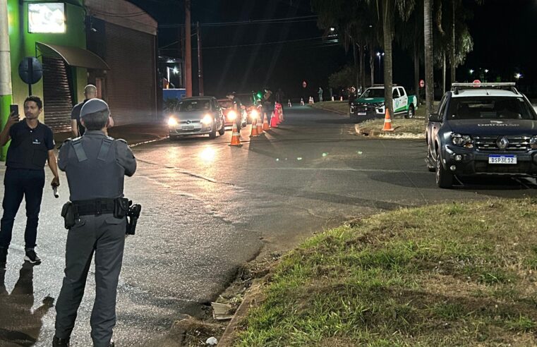 Polícia Militar realiza operação Lei Seca durante a Festa do Cavalo de Colina
