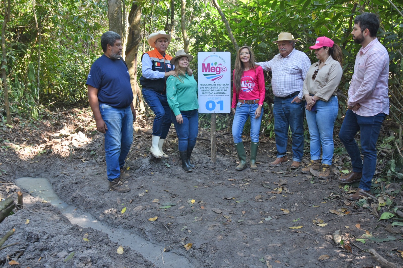 Produtora Rural lança Projeto “MEGA Nascente de Água Rural Sustentável” como parte do Programa Mãos pela Água