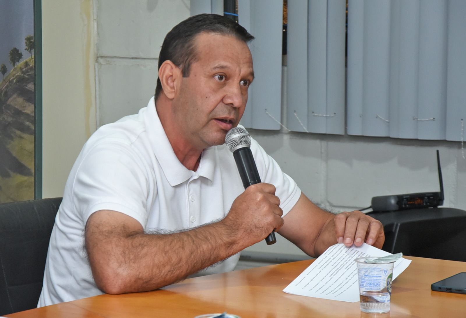 Odair e Mussa apresentam secretário de Zeladoria