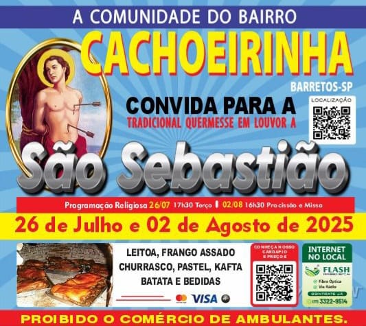Cachoeirinha inicia quermesse neste sábado