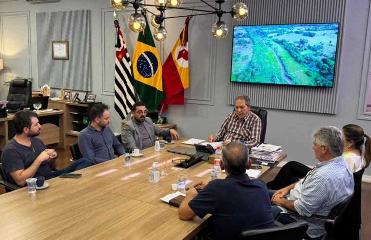 Prefeito Odair Silva recebe representantes da EcoRodovias