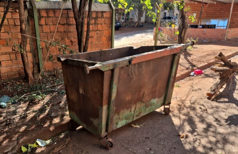 SAAE Barretos alerta sobre vandalismo em caçambas e pede apoio da população com denúncias