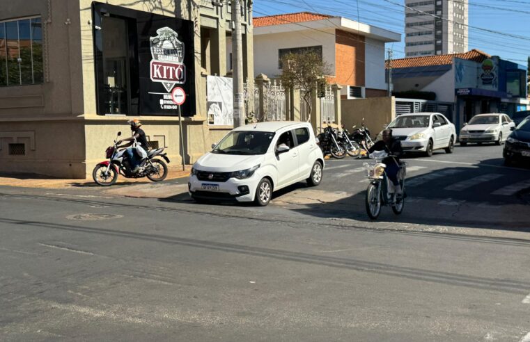 Trecho da Rua 18 terá estacionamento parcialmente interditado para obras a partir de segunda-feira, 28 de julho