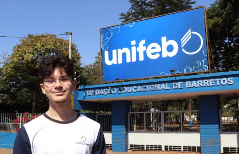 Aluno do Colégio FEB é escolhido para participar do Sigma Camp nos EUA