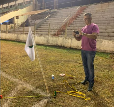 Gramado do estádio Fortaleza passa por vistoria da FPF