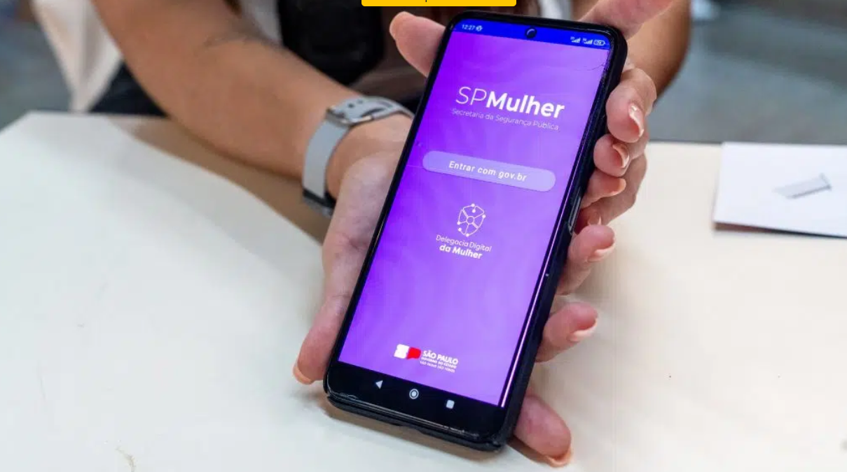 Aplicativo SP Mulher Segura permite fazer boletins de ocorrência e traz botão do pânico