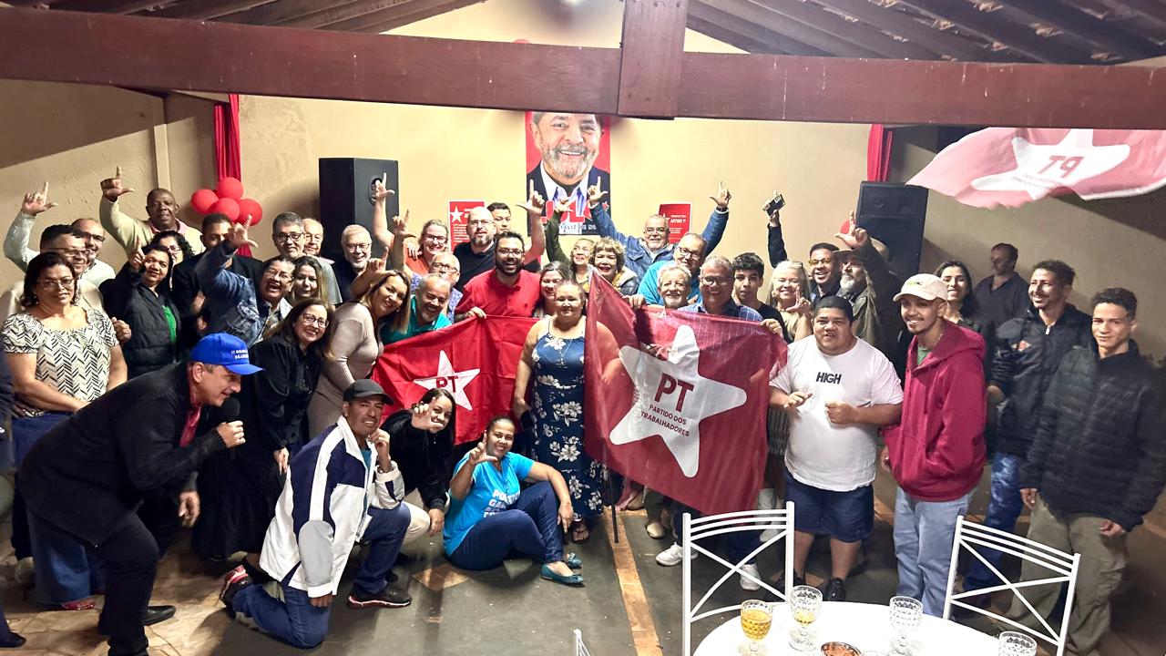 PT empossa presidente Salomão e o novo diretório municipal