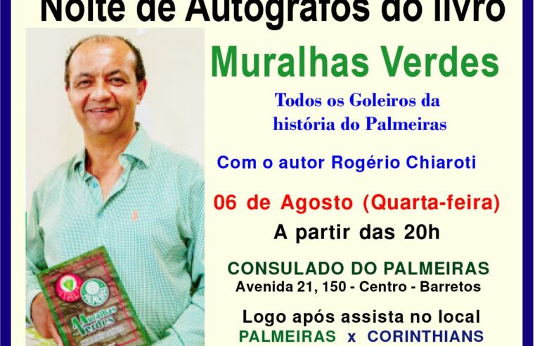 Noite de Autógrafos com o autor Rogério Chiaroti em Barretos