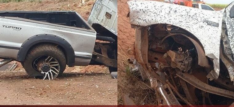 Comerciante de Severínia morre após capotar caminhonete