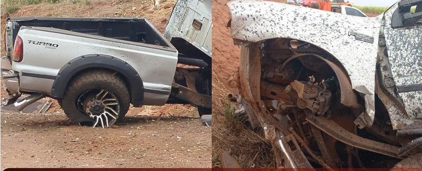 Comerciante de Severínia morre após capotar caminhonete