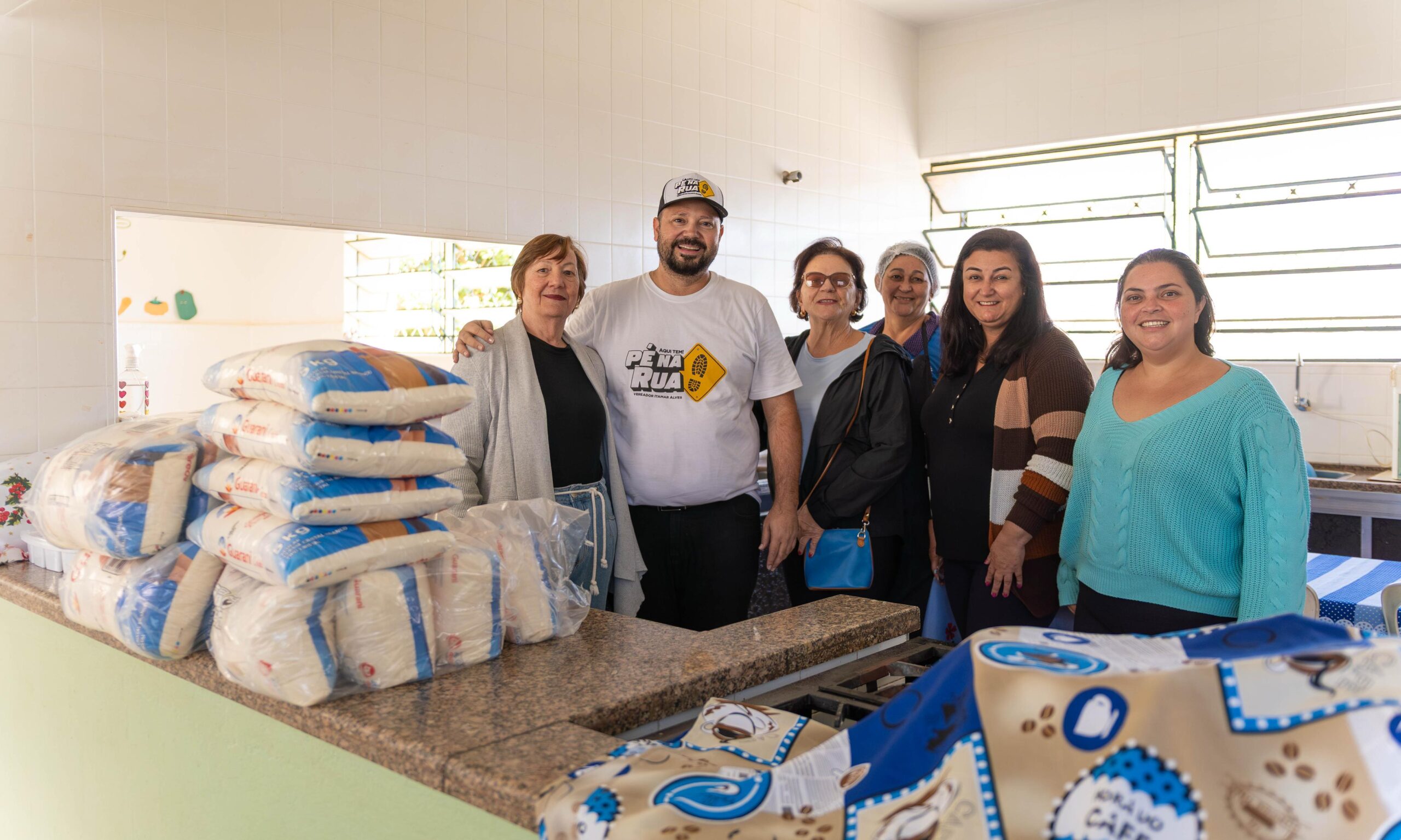Vereador Itamar Alves e Tereos doam 1,5 tonelada de açúcar às entidades de Barretos
